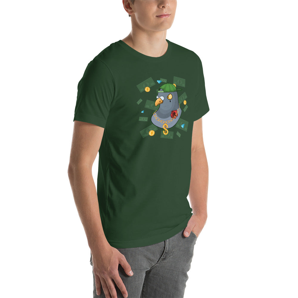 Mope Thug Pigeon Unisex t-shirt