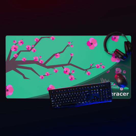 Typeracer Cherry Blossom Gaming mouse pad