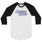 AG classic logo 3/4 sleeve raglan shirt