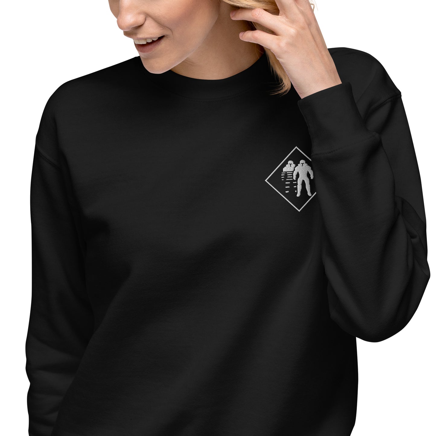 ev.io teleport unisex premium sweatshirt