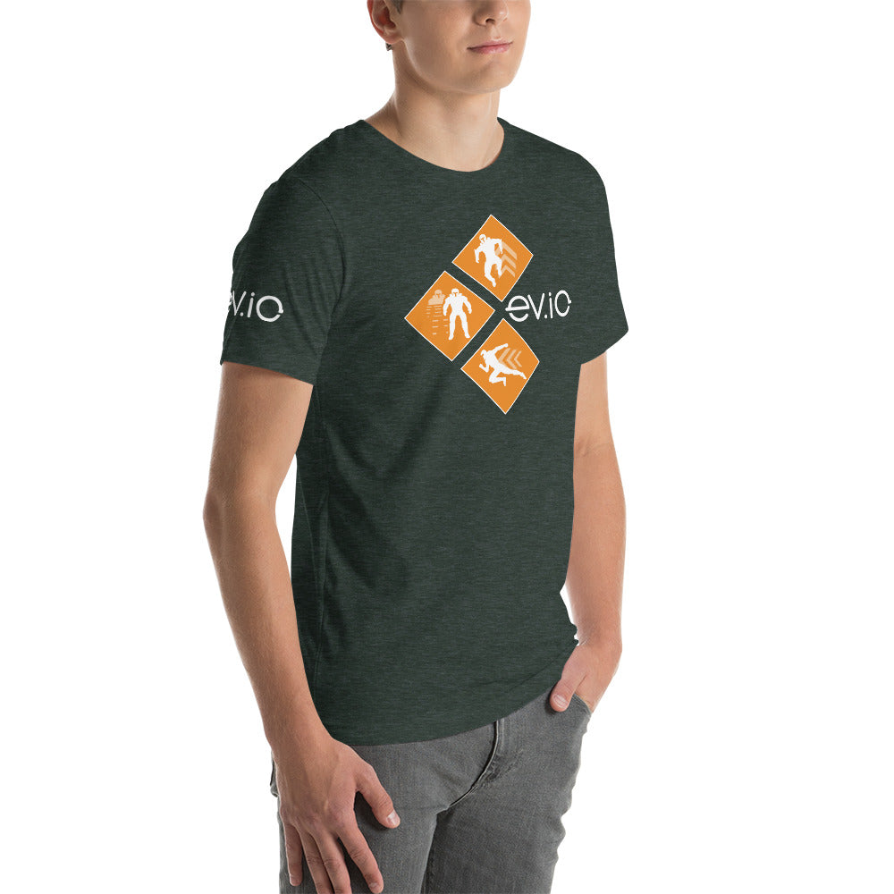 ev.io abilities unisex t-shirt