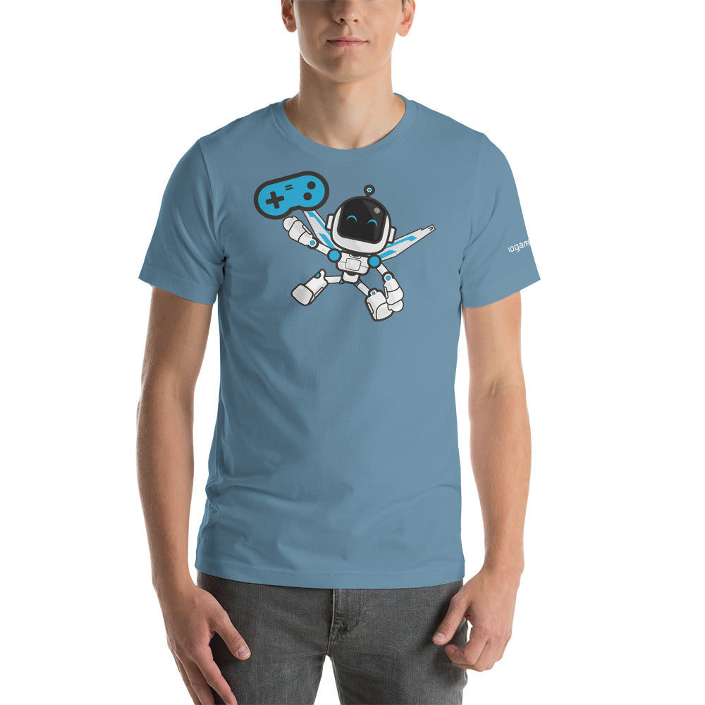 iogames robot unisex t-shirt